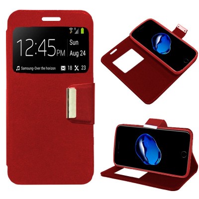 Flip Cover Iphone 7 Plus Rojo
