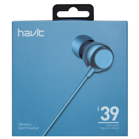 Auriculares Bluetooth HV-I39 Azul