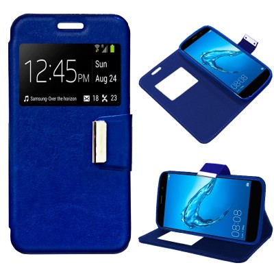 Flip Cover Huawei Y7 Azul