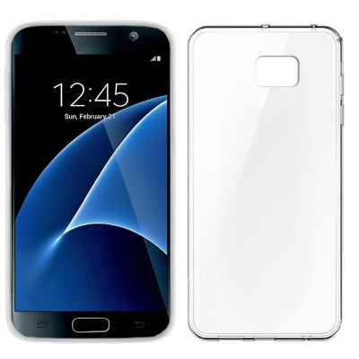 Carcasa Trasera Samsung Galaxy S7 Edge Transparente