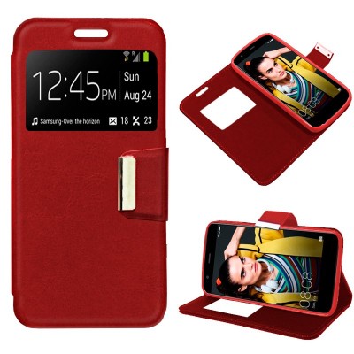 Flip Cover Huawei P10 Lite Rojo
